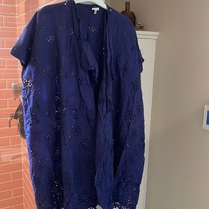 Jcrew Crotched Cotton Swim Cover Up